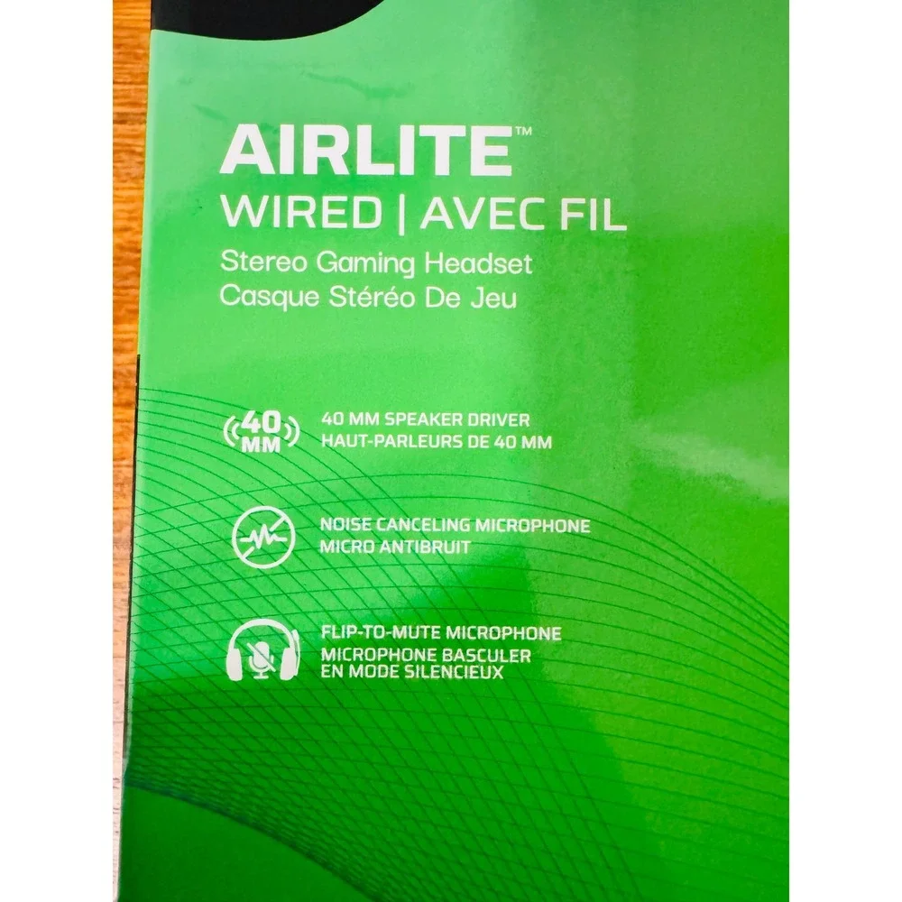 PDP Airlite Wired Stereo Gaming Headset for Xbox Series X|S One PC Green Black